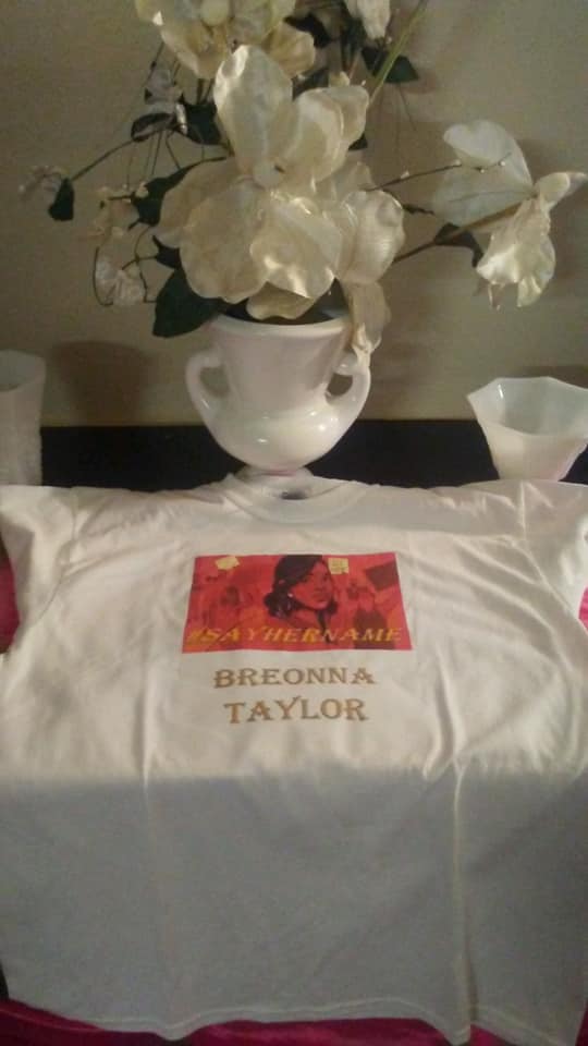 Breonna Taylor Short sleeve white T- Shirt
